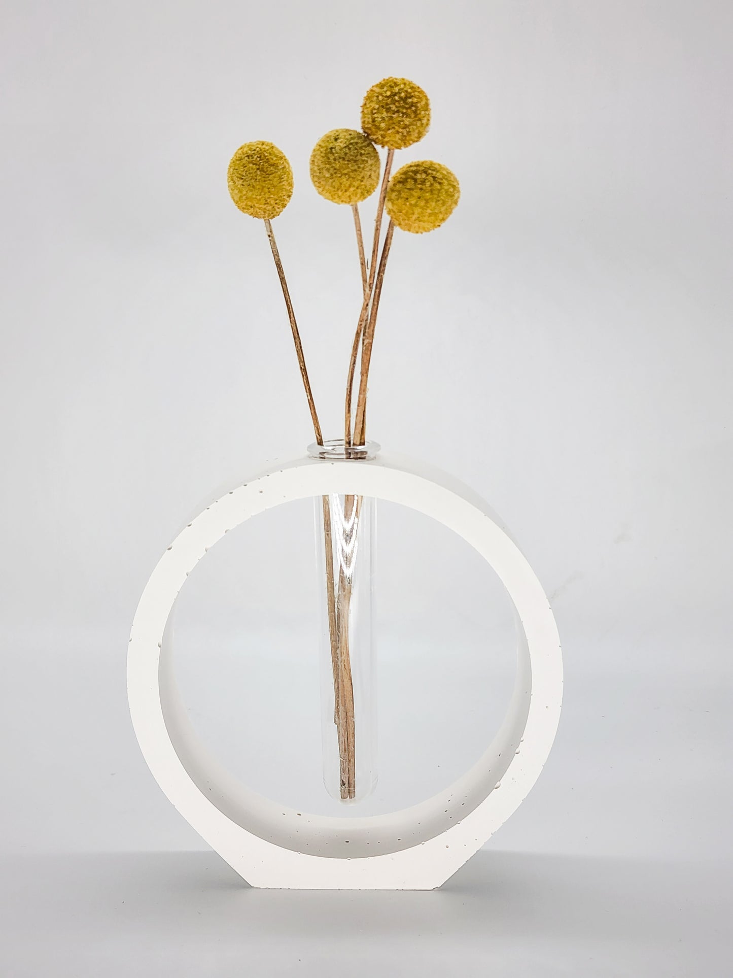 Oval Vase - White