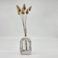 Load image into Gallery viewer, Black and white marble Arch vase