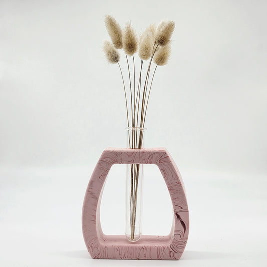 Small Nordic Vase - Terracotta Marble