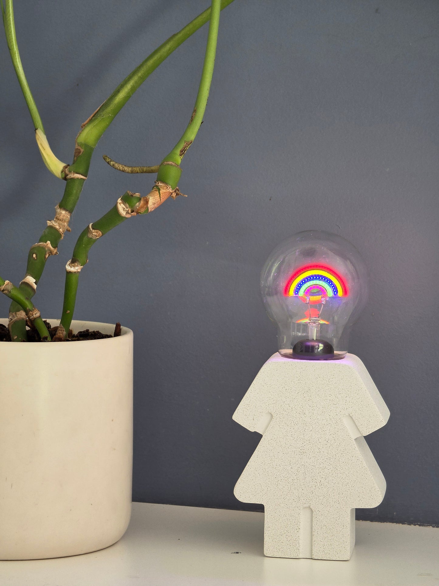 Lamp Stand - Girl