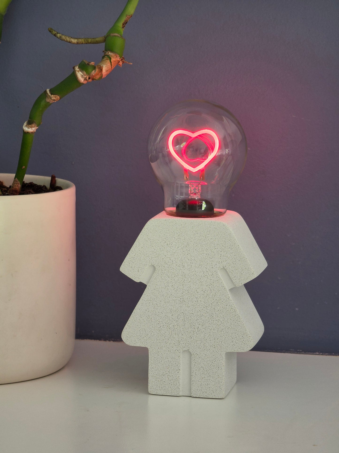 Lamp Stand - Girl