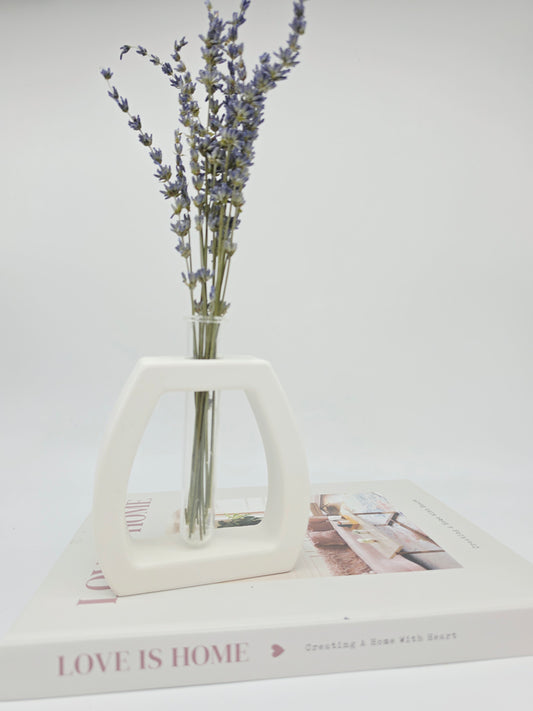 Small Nordic Vase - White