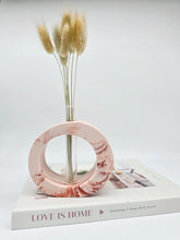 Load image into Gallery viewer, Terracotta marble vase