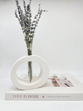 Load image into Gallery viewer, White round vase