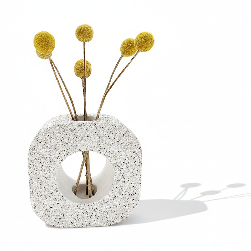 Natural Stone ROUNDED Vase